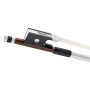 Doerfler Violin Bow - 20a Pernambuco Wood - Genuine Silver Trimming - Master Bow - Octagonal