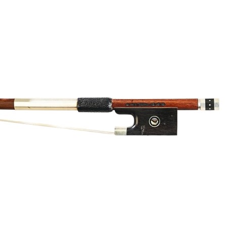 Doerfler Violin Bow - 22a Pernambuco Wood - Genuine Silver Trimming - Master Bow - Octagonal