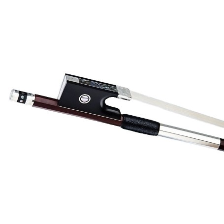 Doerfler Viola Bow - 23a Pernambuco Wood - Genuine Silver Trimming - Master Bow - Octagonal